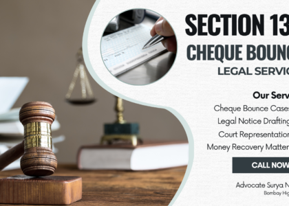 Section 138 NI Cheque Bounce Lawyer Surya M. Nadar